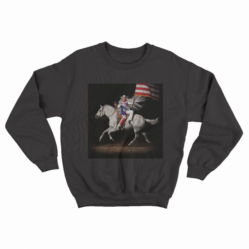 Cowboy Carter Beyonce Black Sweater
